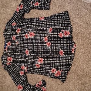 Cute dress shirt with bell sleeves